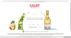 Desktop Screenshot of lillet.com